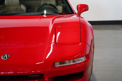 2000 Acura NSX in New Formula Red over Tan