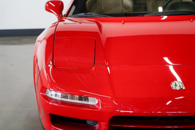 2000 Acura NSX in New Formula Red over Tan