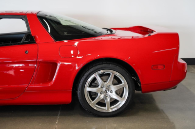 2000 Acura NSX in New Formula Red over Tan