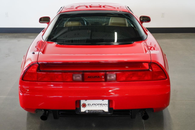 2000 Acura NSX in New Formula Red over Tan