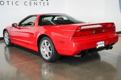 2000 Acura NSX in New Formula Red over Tan