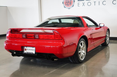 2000 Acura NSX in New Formula Red over Tan