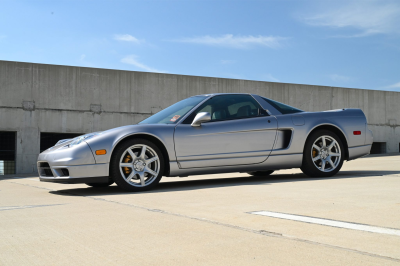 2003 Acura NSX in Sebring Silver over Silver
