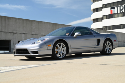 2003 Acura NSX in Sebring Silver over Silver