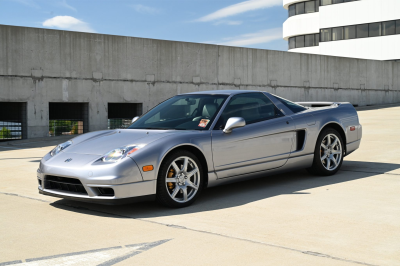 2003 Acura NSX in Sebring Silver over Silver