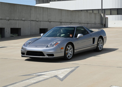 2003 Acura NSX in Sebring Silver over Silver