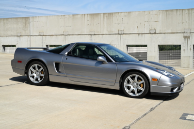 2003 Acura NSX in Sebring Silver over Silver