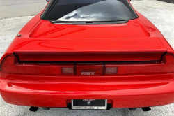 2001 Acura NSX in New Formula Red over Black