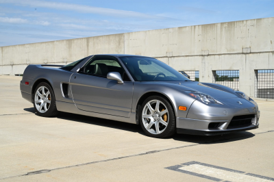 2003 Acura NSX in Sebring Silver over Silver