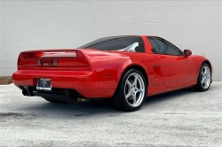 2001 Acura NSX in New Formula Red over Black