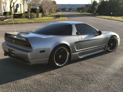 2004 Acura NSX in Sebring Silver over Black