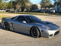 2004 Acura NSX in Sebring Silver over Black
