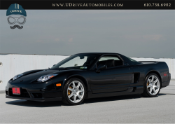 2002 Acura NSX in Berlina Black over Black