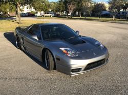 2004 Acura NSX in Sebring Silver over Black