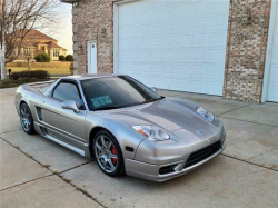 2004 Acura NSX in Sebring Silver over Black