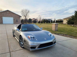 2004 Acura NSX in Sebring Silver over Black