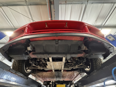 1996 Acura NSX in Formula Red over Tan