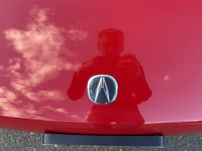 1996 Acura NSX in Formula Red over Tan