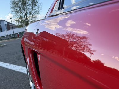 1996 Acura NSX in Formula Red over Tan