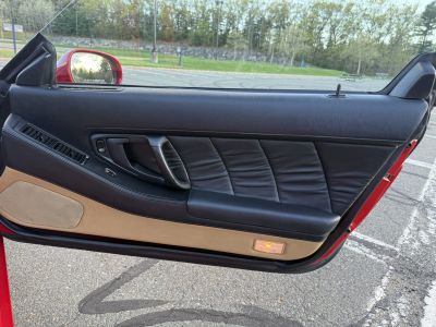 1996 Acura NSX in Formula Red over Tan