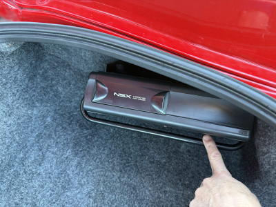 1996 Acura NSX in Formula Red over Tan