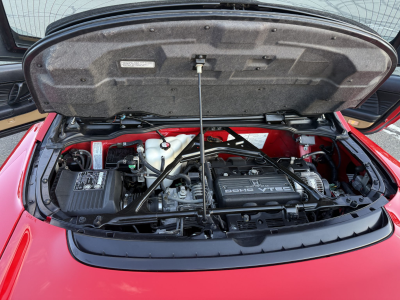 1996 Acura NSX in Formula Red over Tan