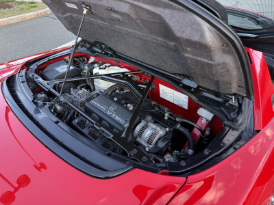 1996 Acura NSX in Formula Red over Tan