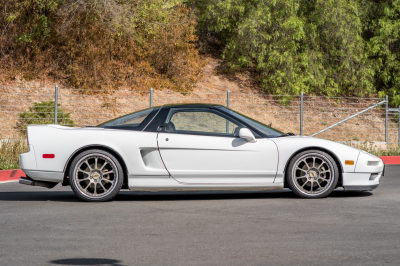 1994 Acura NSX in Grand Prix White over Black