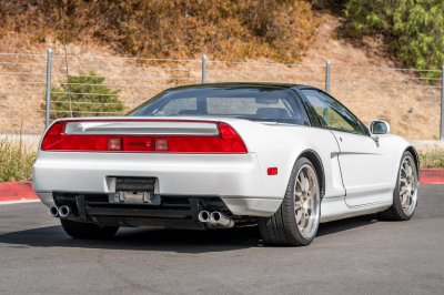1994 Acura NSX in Grand Prix White over Black