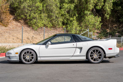 1994 Acura NSX in Grand Prix White over Black