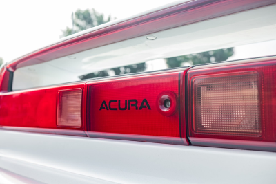 1994 Acura NSX in Grand Prix White over Black