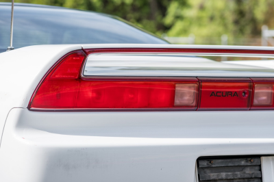 1994 Acura NSX in Grand Prix White over Black