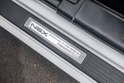 1994 Acura NSX in Grand Prix White over Black