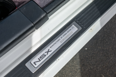 1994 Acura NSX in Grand Prix White over Black