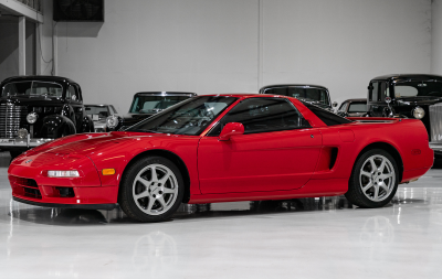 1995 Acura NSX in Formula Red over Black
