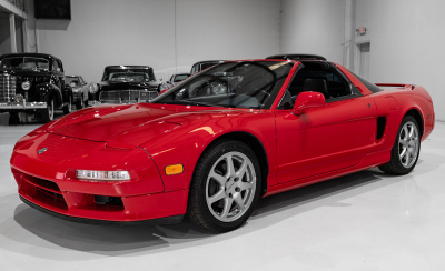 1995 Acura NSX in Formula Red over Black