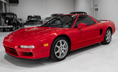 1995 Acura NSX in Formula Red over Black