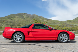 2001 Acura NSX in New Formula Red over Tan