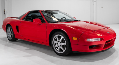 1995 Acura NSX in Formula Red over Black
