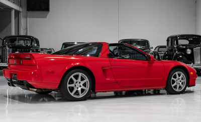 1995 Acura NSX in Formula Red over Black