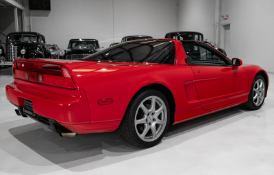 1995 Acura NSX in Formula Red over Black