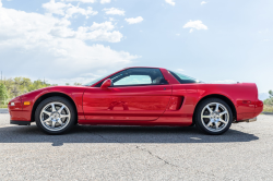 2001 Acura NSX in New Formula Red over Tan