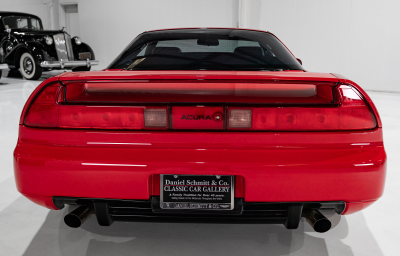 1995 Acura NSX in Formula Red over Black