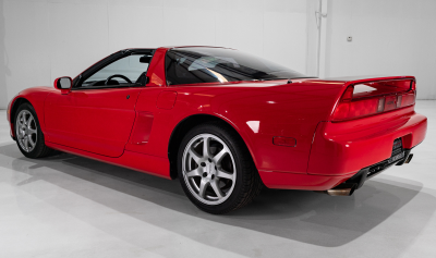 1995 Acura NSX in Formula Red over Black