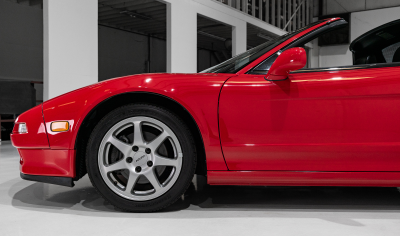 1995 Acura NSX in Formula Red over Black