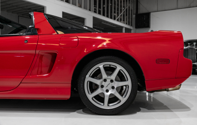 1995 Acura NSX in Formula Red over Black