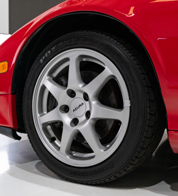1995 Acura NSX in Formula Red over Black