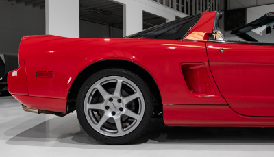 1995 Acura NSX in Formula Red over Black