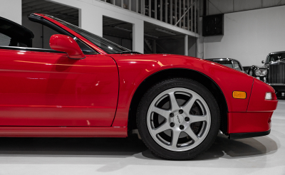 1995 Acura NSX in Formula Red over Black