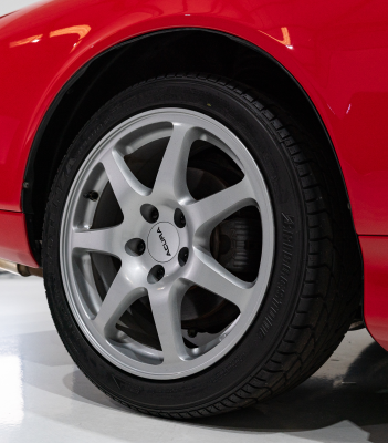 1995 Acura NSX in Formula Red over Black